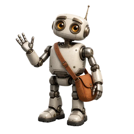 Pip, a small mechanical trail companion